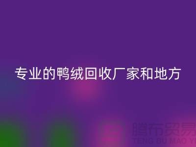 探索鸭绒雷速-雷速app-雷速体育官网
：寻找上海专业的雷速-雷速app-雷速体育官网
厂家与地方