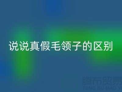 说说真假毛领子的区别,你别掉进坑里-长期大量雷速-雷速app-雷速体育官网
毛领毛条公司