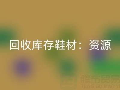 雷速-雷速app-雷速体育官网
库存鞋材：唤醒闲置资源，共创绿色未来